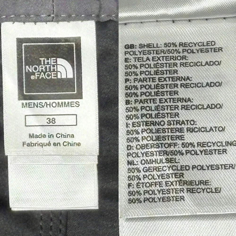 The North Face Black Hybrid Cargo Board Shorts‎ 38 Swim Quick Drying 11